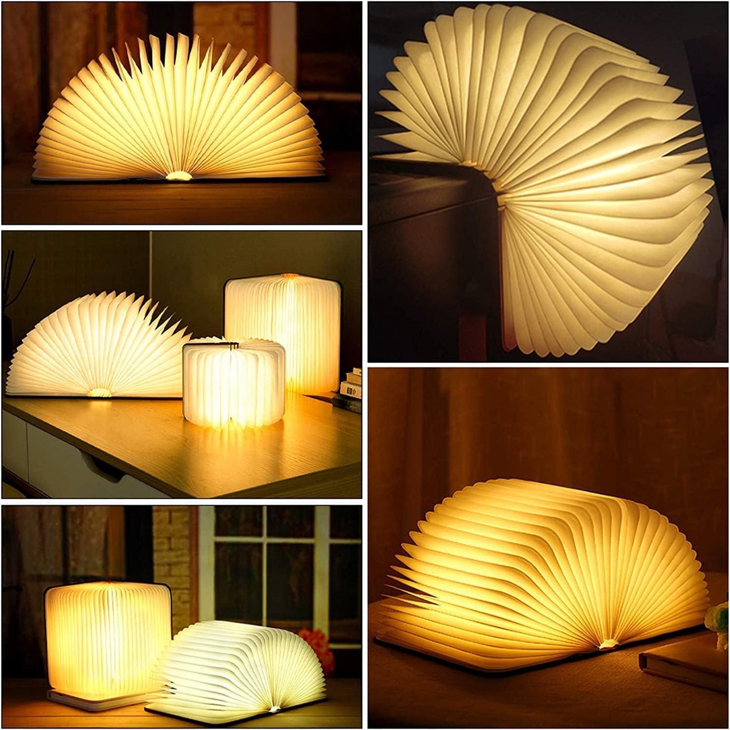 3D Foldable LED Book Night Light - Kudos Gadgets