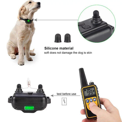Waterproof Dog Training Shock Collar - Kudos Gadgets