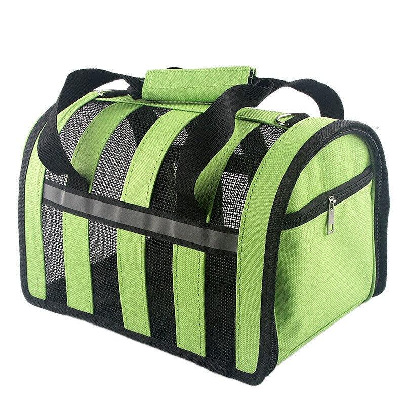 Breathable Dog Cat Carrier Handbag Green / S (36X23X22cm) Kudos Gadgets