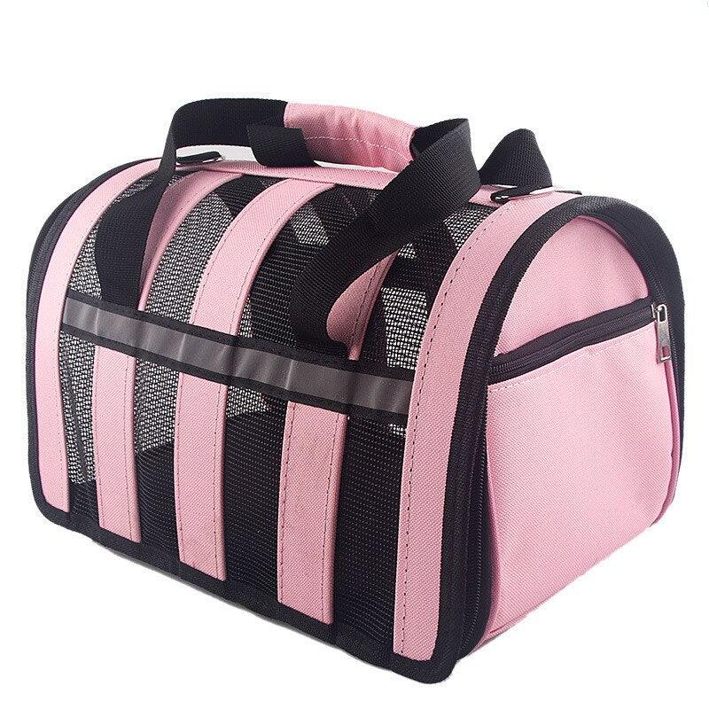 Breathable Dog Cat Carrier Handbag Pink / S (36X23X22cm) Kudos Gadgets