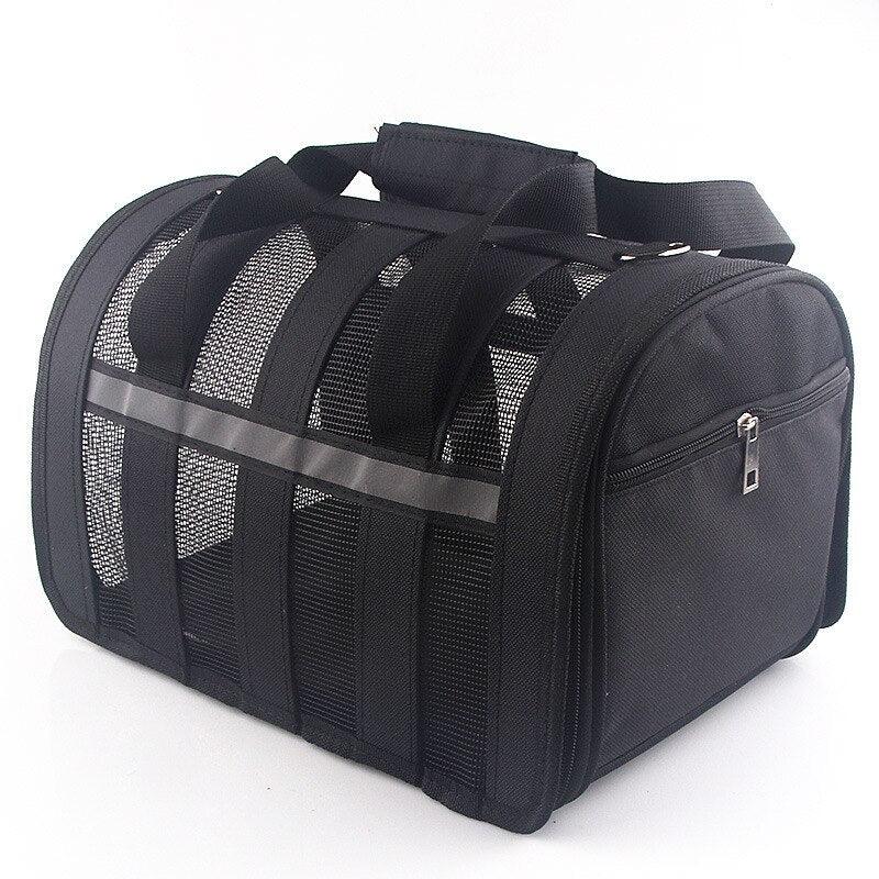 Breathable Dog Cat Carrier Handbag Black / S (36X23X22cm) Kudos Gadgets