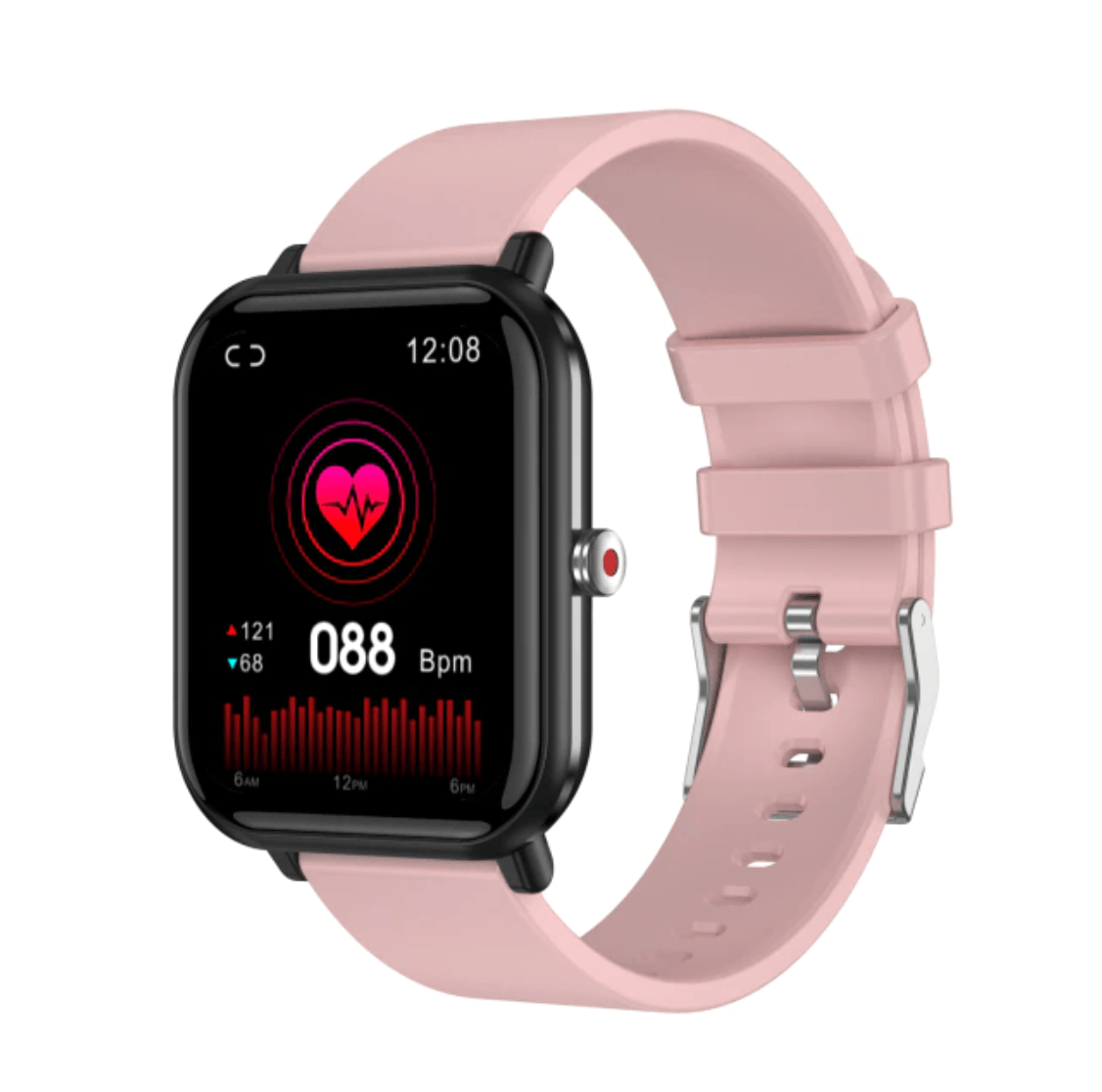 Smart Watch For Android And iOS Pink Kudos Gadgets