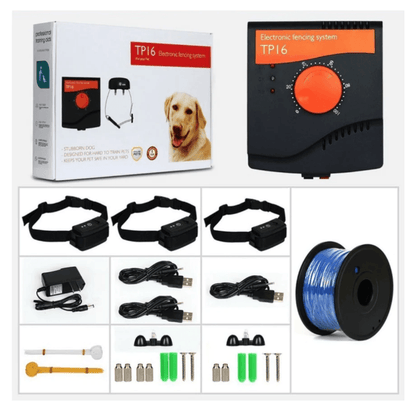Waterproof Dog Electric Fence System For 3 Dogs Kudos Gadgets