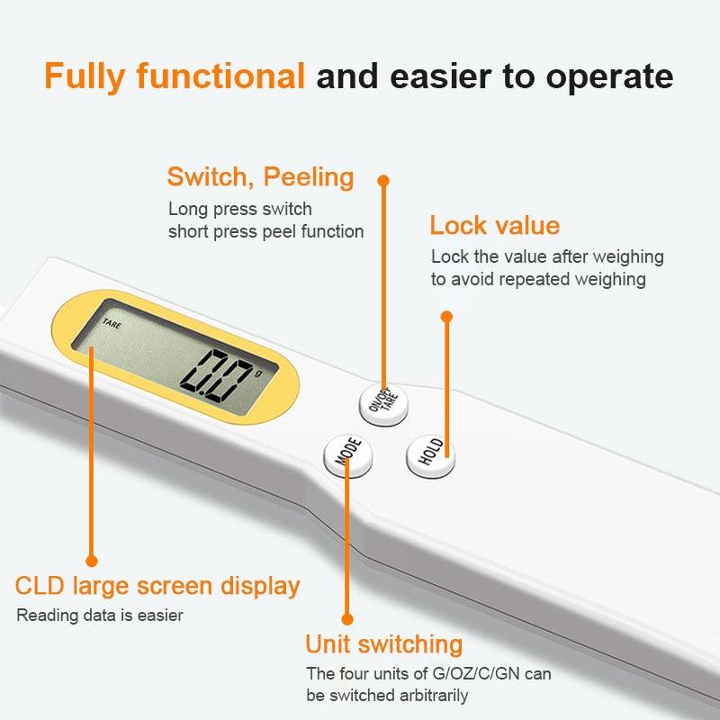 Weight Measuring Digital Spoon - Kudos Gadgets