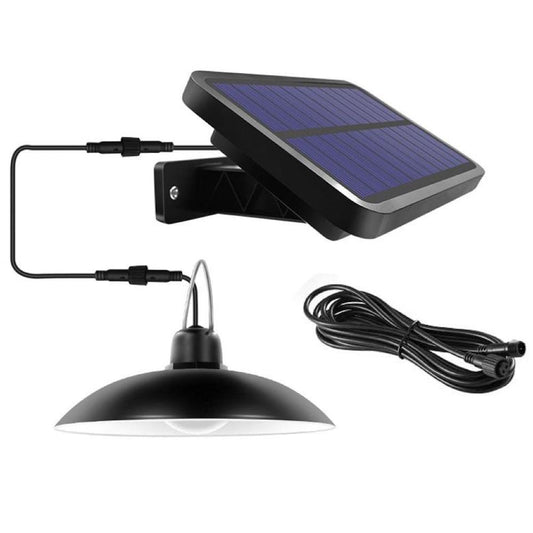 IP65 Waterproof Single/Double Head Solar Outdoor Lights With Cable Single Head - Black / Warm White Light Kudos Gadgets