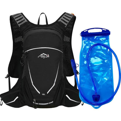 Outdoor Sports Backpack With Water Bag And Storage Black / With Water Bag Kudos Gadgets