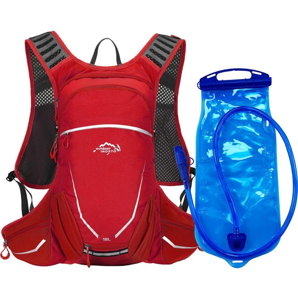 Outdoor Sports Backpack With Water Bag And Storage Red / With Water Bag Kudos Gadgets