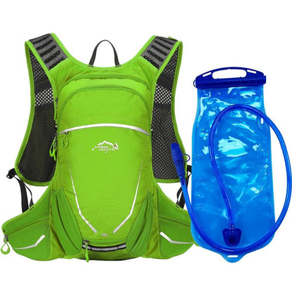Outdoor Sports Backpack With Water Bag And Storage Green / With Water Bag Kudos Gadgets