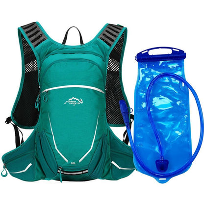 Outdoor Sports Backpack With Water Bag And Storage Teal / With Water Bag Kudos Gadgets