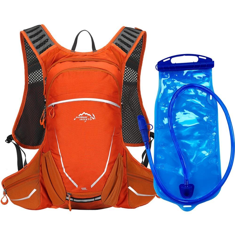 Outdoor Sports Backpack With Water Bag And Storage Orange / With Water Bag Kudos Gadgets
