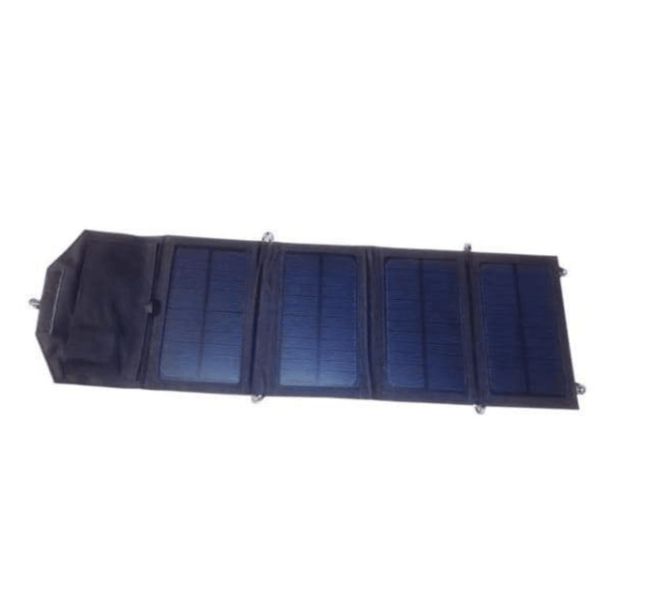 Portable Solar Charger Black Kudos Gadgets
